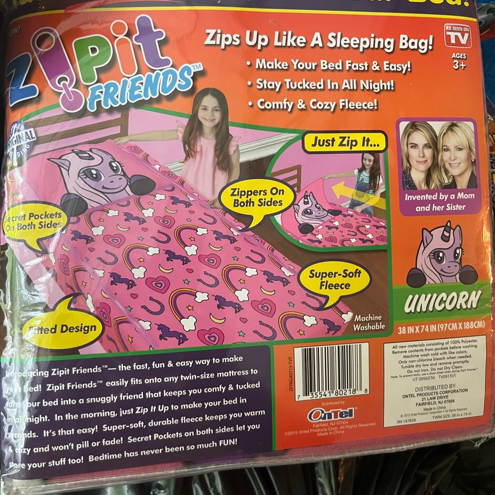 Zipit Friends Unicorn Sleeping Bag